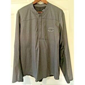 Nike Men's Long Sleeve L Fircrest Golf Club‎ Black Shield Light Running Jacket